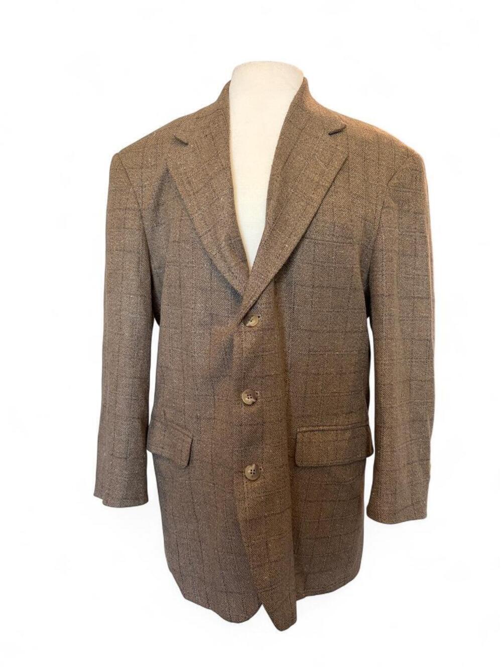 Vintage Haggar City Casuals Tweed Sport Coat Blazer